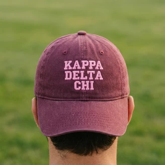 Pigment Dyed Sorority Name Baseball Cap