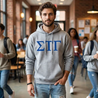 Sigma Tau Gamma letter Hoodie