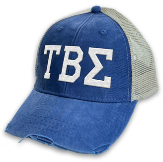  Tau Beta Sigma Distressed Trucker Hat 