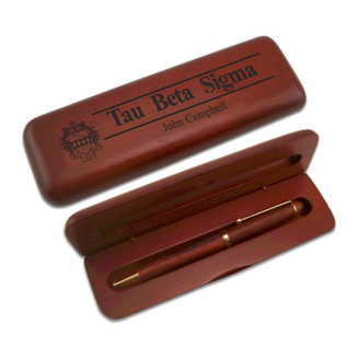 Tau Beta Sigma Wooden Pen Set