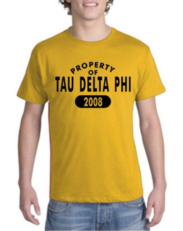  Tau Delta Phi Property of Est. Shirt 