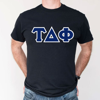 Tau Delta Phi Custom Twill Short Sleeve T-Shirt