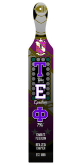 Craftique Tau Epsilon Phi Custom Full Color Paddle 