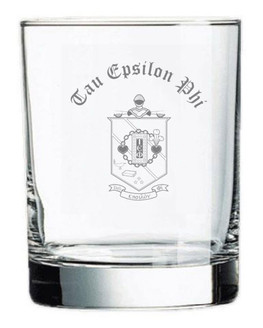 Tau Epsilon Phi Old Style Glass