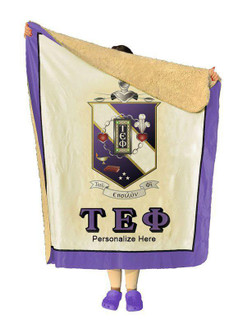  Tau Epsilon Phi Sherpa Lap Blanket 