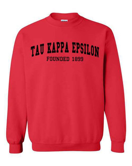 Tau Kappa Epsilon Fraternity Founders Crew Sweatshirt