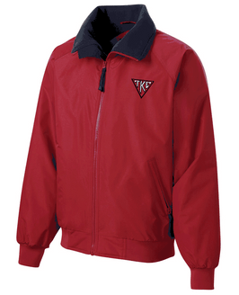  Tau Kappa Epsilon House Plate Triangle Challenger Jacket 
