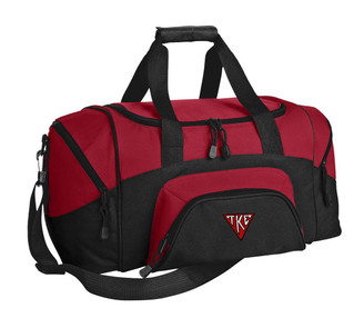  Tau Kappa Epsilon House Plate Triangle Colorblock Duffel Bag 