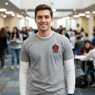 DISCOUNT-Tau Kappa Epsilon Crest - Shield Shirts