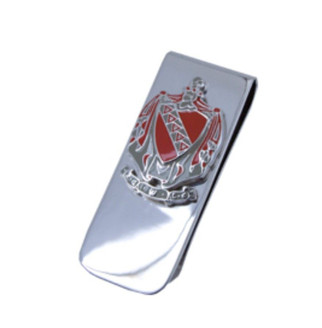 Tau Kappa Epsilon Money Clip with coat of arms