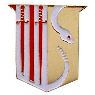 Scotty - DC Theta Chi Color Crest - Shield Pins 
