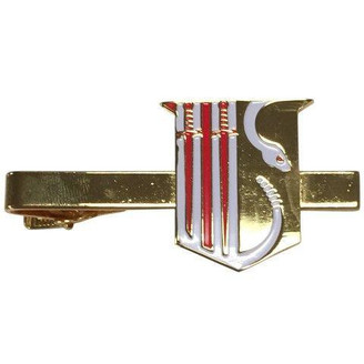 Scotty - DC Theta Chi Color Crest - Shield Tie Clips 