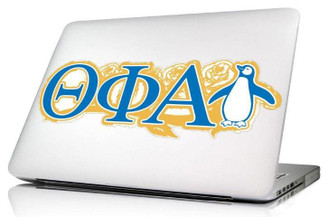 Sorority Shop Theta Phi Alpha 10.5 x 4.5 Laptop Skin/Wall Decal 