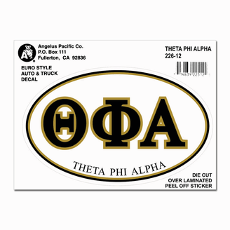 Theta Phi Alpha Euro Style Sticker