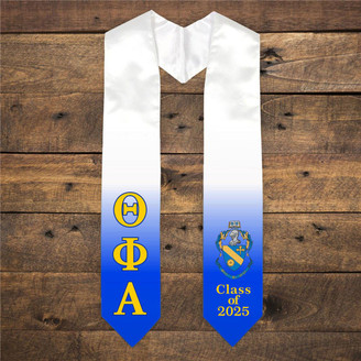  Theta Phi Alpha Extra Fancy Greek Class Of  Graduation Stole 