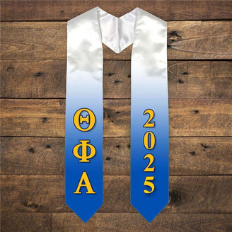  Theta Phi Alpha Extra Fancy Greek Graduation Stole W Year 