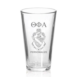 Theta Phi Alpha Mixing Glass