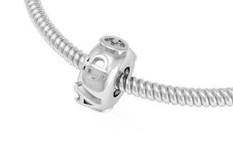  Theta Phi Alpha Silver Bead Necklace 