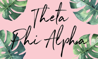 Theta Phi Alpha Tropical Flag