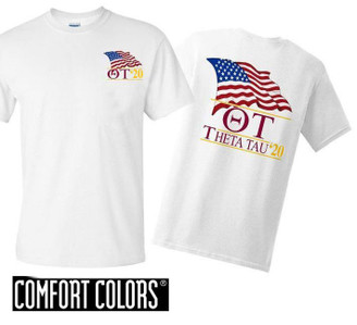 Theta Tau Patriot  Limited Edition Tee - Comfort Colors