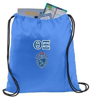  Theta Xi Crest - Shield Cinch Sack 