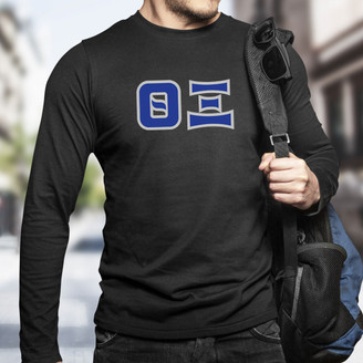 Theta Xi Lettered Long Sleeve Shirt