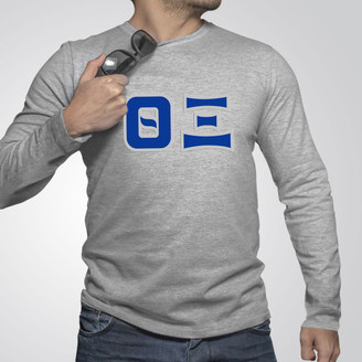 Theta Xi Custom Twill Long Sleeve T-Shirt 