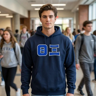 Theta Xi Lettered Sweatshirts