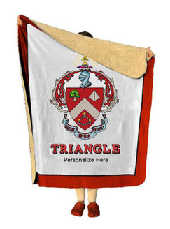  Triangle Sherpa Lap Blanket 