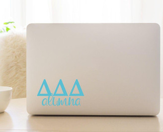 Greekgear Delta Delta Delta Alumna Decal 