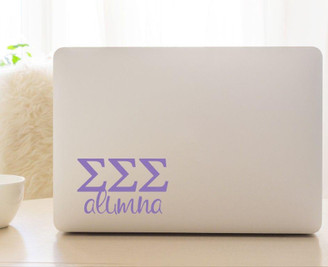 Greekgear Sigma Sigma Sigma Alumna Decal 