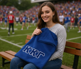 DISCOUNT-Greek Twill Sweatshirt Blanket