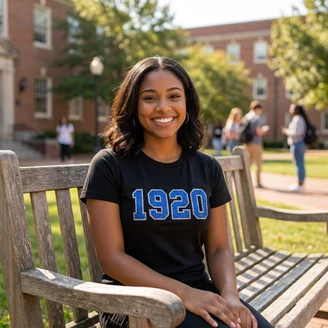 Zeta Phi Beta 2 Day Ship 1920 Tee