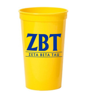 CLOSEOUT - Zeta Beta Tau  Big Classic Line Stadium Cup - 10 FOR $10!