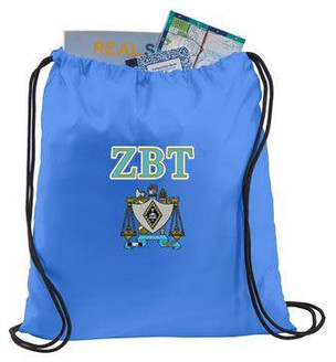  Zeta Beta Tau Crest - Shield Cinch Sack 
