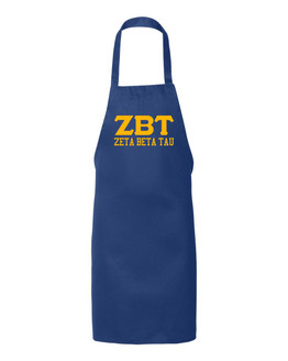 Zeta Beta Tau Large Apron