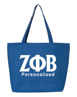 Zeta Phi Beta Design Your Own Tote Bag
