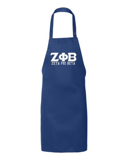  Zeta Phi Beta Large Apron 