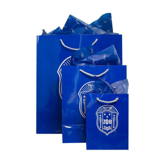 SAVAGE Zeta Phi Beta Paper Gift Bag Set 