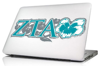 Zeta Tau Alpha 10 x 8 Laptop Skin/Wall Decal