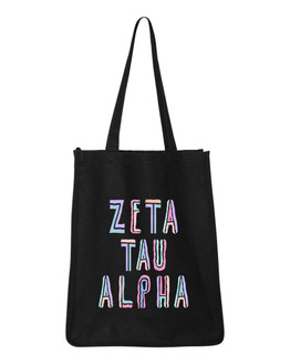  Zeta Tau Alpha Jumbo All In Tote Bag 