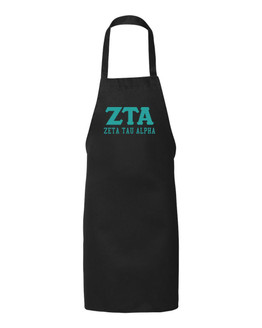  Zeta Tau Alpha Large Apron 