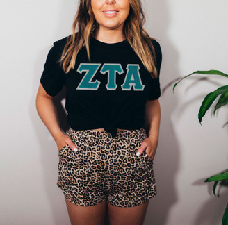 DISCOUNT Zeta Tau Alpha Lettered Tee