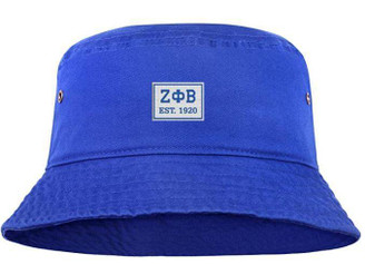  Zeta Phi Beta Est. Box Bucket Hat 