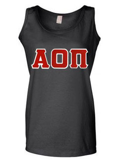 DISCOUNT- Ladies Lettered Tank Top