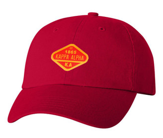DISCOUNT-Kappa Alpha Woven Emblem Hat