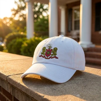 DISCOUNT-Phi Mu Crest - Shield Hat