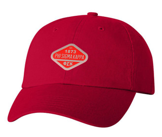 DISCOUNT-Phi Sigma Kappa Woven Emblem Hat