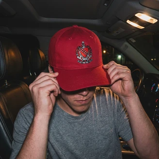 DISCOUNT-Tau Kappa Epsilon Crest - Shield Hats