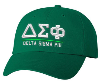 Delta Sigma Phi Old School Greek Letter Hat